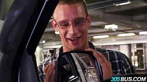 Alina Li Brunette Teen Slut Whore Needs Cock Humiliation Public Bus Car Sex for Cash