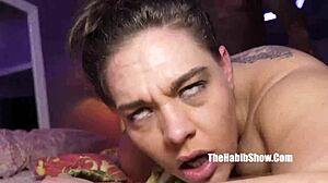 khloe gets destroyed by monster bbc in raw ghetto reality fuck with huge nut explosion