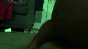 big ghetto ebony ass ridin' cowgirl on homemade chocolate dick
