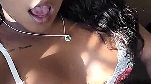 Gabi from Ribeirão Preto Morning Solo Shemale Jerkoff