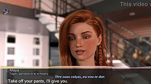 tutor wants my cock instead of cash big tits bouncing oral orgasm 😏🇮🇹🇵🇹