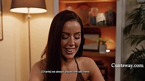 Husbands asleep but ladies... Vanna Bardot Charlie Forde Hayley Davies awaken!