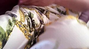 sexy mami masturbates horny in living room when hubby leaves her super wet