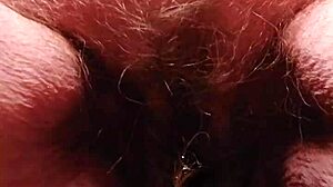 granny stuffs dildo and cucumber into hairy pussy