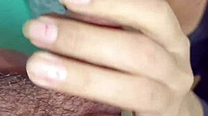 gf fingers wet pussy doggystyle then rides boyfriend hard