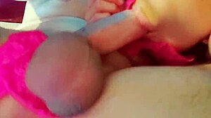 Christmas Gift: Petite Latina Teen Deepthroats Friend's Monster Cock In Homemade Horny Suck