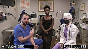 freshman squirms as tampa doctor forces hitachi vibrator orgasm on rina arem