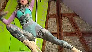 Pole Dance Poses Tranny Crossdressing Tutorial