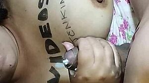 Hot Wife Amateur Masturbation Sex Frenzy