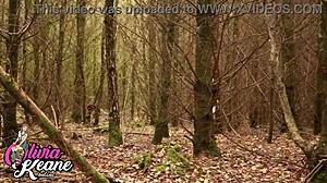 Student Pisses Outside Using Shewee