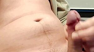 Muscular German Wanks Monster Cock To Huge Cum