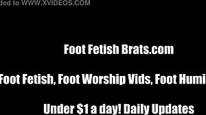 cherry sucks sarah's toes in footjob dream