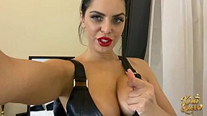 kira queen rips pantyhose masturbates wet clit cunt dildo closeup