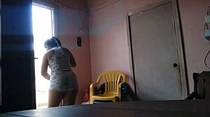 curvy morena latina big ass tempts horny stepdad pov