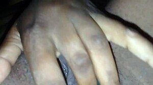 latina screams wet pussy dildo cum in fishnets!