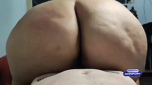 Fat Neighbor Gives Bareback Big Ass Pounding with Monster Cock!