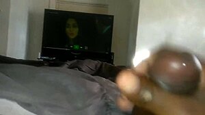 Milking My Horny Monster Black Cock At Home Until Explosive Cumshot Eruption!