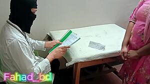 Desi Indian Housewife Roleplays Patient Fucked Creampie by Doctor Part 1