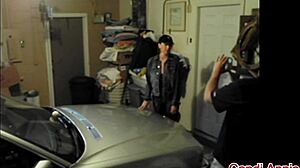 Slut Milf Wife Candi Annie Hardcore Garage Shoot Creampie Rimjob Fishnets