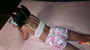 Skinny Thai Babysitter Craves Deep Anal Fucks