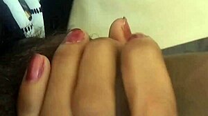 damn, that indian college girl rubbing her tits in the forest got me taking her home for rough pussy pounding!