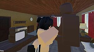 roblox slut craves serving her master's big black cock commands