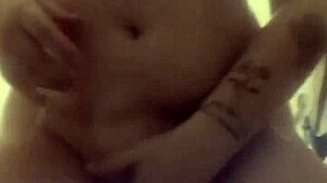 oiled soapy big tits ass shave leads to chubby orgasm in shower
