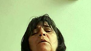 stepmom's curvy chubby body tempts stepson with big natural tits and cucumber playin taboo