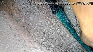 latina screams wet pussy dildo cum in fishnets!