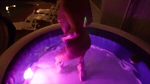 Ever wonder what happens when Maria Jade dives into a quickie hot tub fuck with WCA Productions?