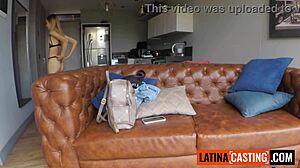 Petite Latina Teen POV Pounded Rough by Hung Producer!