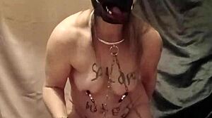 omg french slave humiliated anal godage mess 😩🍑💦🔥