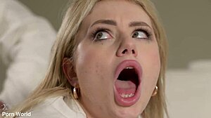 Submissive Nurse Georgia Koneva Punished with DP Threesome BDSM