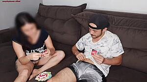 called neighbor over for uno no panties while hubby's working