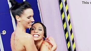 Romana Ryder And Tammie Lee Grind Naked In Bath