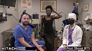 freshman squirms as tampa doctor forces hitachi vibrator orgasm on rina arem