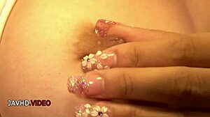 Naughty Oiled Sakura Kiryu Vibes to Hard Orgasm in JAV Toy Play