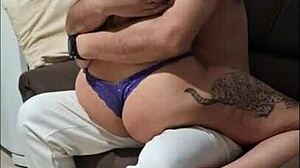 amateur latina couple kisses, she deepthroats then rides to creampie bliss!