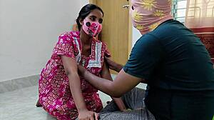 desi milf maid teases owner with panties before hardcore bedroom bangla housewife sex