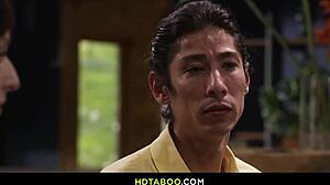 dammit on family vacation stepmom's cheating interracial blowjob turned into cumshot on my young asian ass...