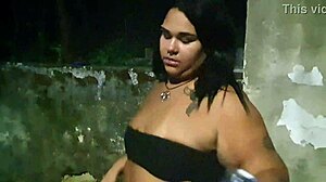 Who wouldn't suck and fuck this big ass teen in abandoned school