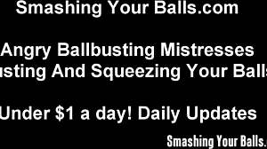 Ready to bust your balls hard today?