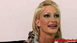 I tied up my milf boss now im dildoing her hard as domina maid!