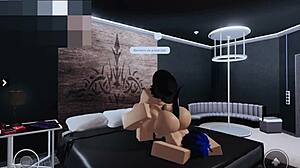 femboy gets fucked hard in roblox game?