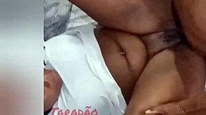 Puta with deepthroat gagging on cock in lingerie hairy pussy facial cumshot swallow.