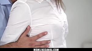 i brought this hot milf home n shoved my dick rite up her tight ass