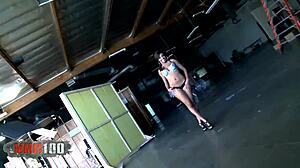 BBC POUNDS BLACK GODDESS'S HUGE NATURAL BOOBS IN TITTY FUCK FRENZY!