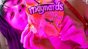 oops silly bloopers happen during canadian asian mukbang fun 😜😂