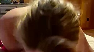 hey babe, watch my cute wife deepthroat and swallow this huge facial load