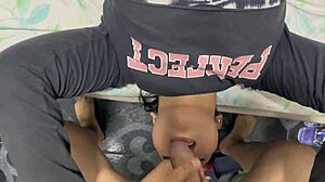 colombian neighbor begs for creampie before gym workout
